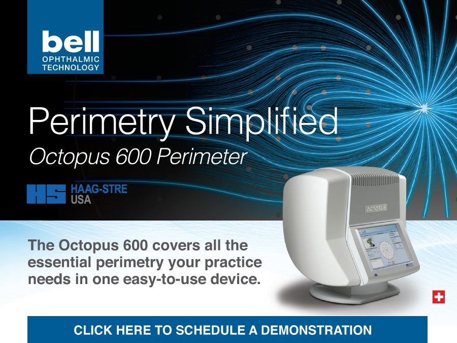 Perimetry Simplified with the Octopus 600 Perimeter